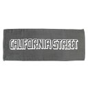 CALIFORNIA STREET TOWEL カリフォルニアストリート タオル ESOW BLOCK LOGO GREY スケートボード スケボー