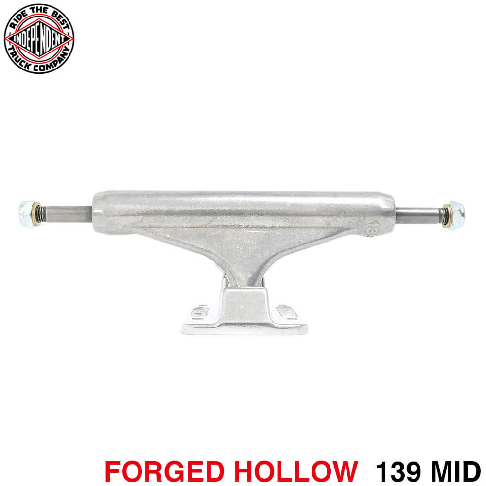 【セール】INDEPENDENT インディペンデント139 POLISHED MID TRUCKS（Stage11）トラック シルバー ミッド スケートボード スケボー sk8 skateboard1個【2011】