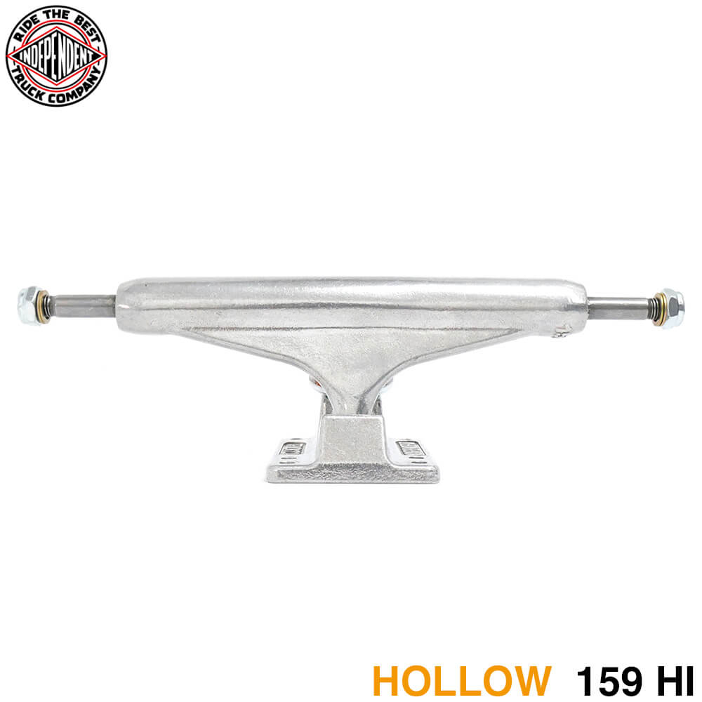 INDEPENDENT TRUCK インディペンデント トラック STAGE 11 HOLLOW 159 HI STANDARD シルバー 6 HOLE BASEPLATE スケートボード スケボー