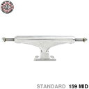 INDEPENDENT TRUCK インディペンデント トラック STAGE 11 159 MID シルバー 6 HOLE BASEPLATE スケートボード スケボー