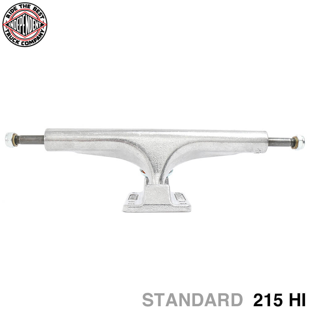 INDEPENDENT TRUCK インディペンデント トラック STAGE 11 215 HI（STANDARD） シルバー 6 HOLE BASEPLATE スケートボード スケボー