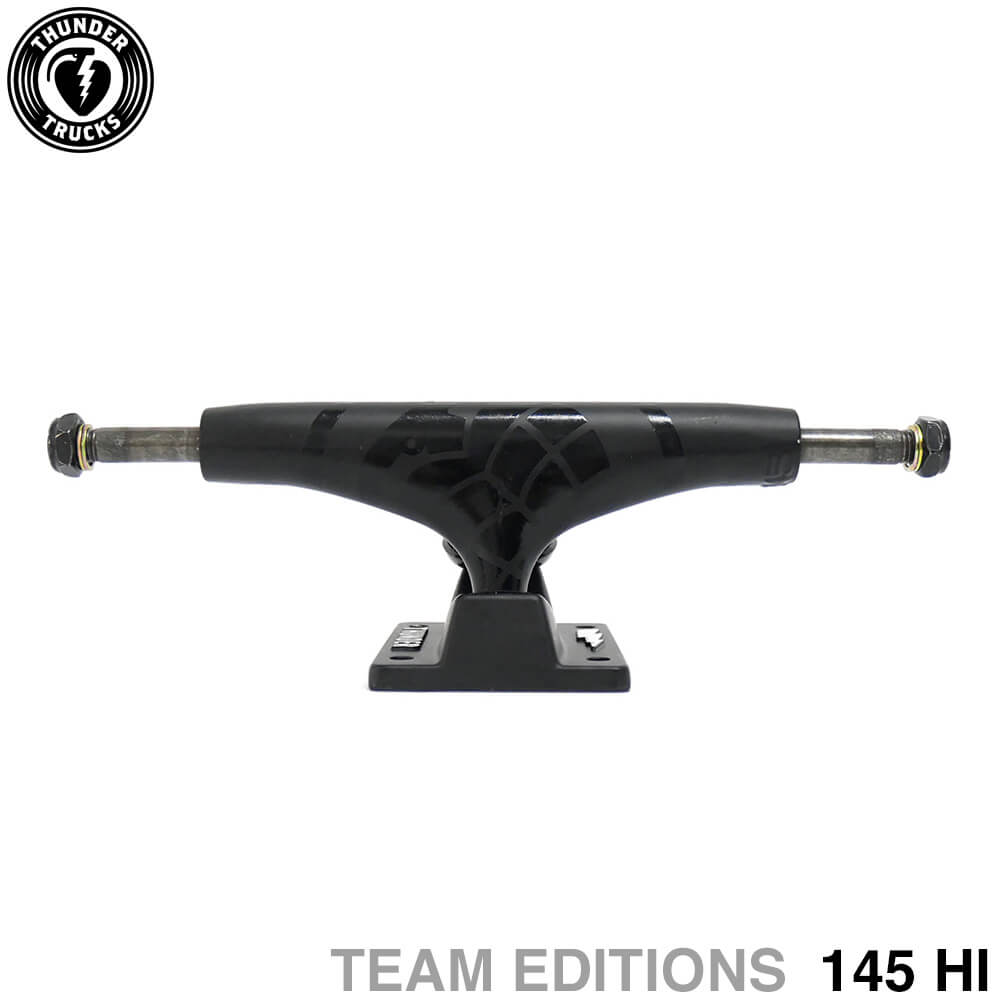 THUNDER TRUCK サンダー トラック TEAM EDITIONS BLACK SONORA 145 HI 黒 スケートボード スケボー