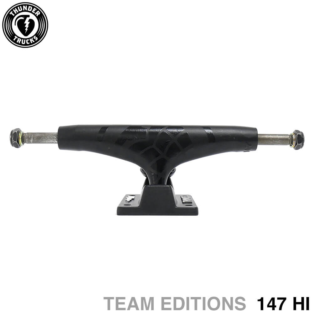 THUNDER TRUCK サンダー トラック TEAM EDITIONS BLACK SONORA 147 HI 黒 スケートボード スケボー