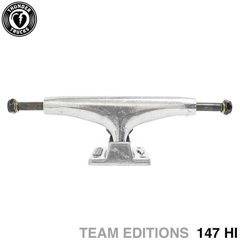 THUNDER TRUCK サンダー トラック TEAM EDITIONS 147 HI シルバー スケートボード スケボー 1