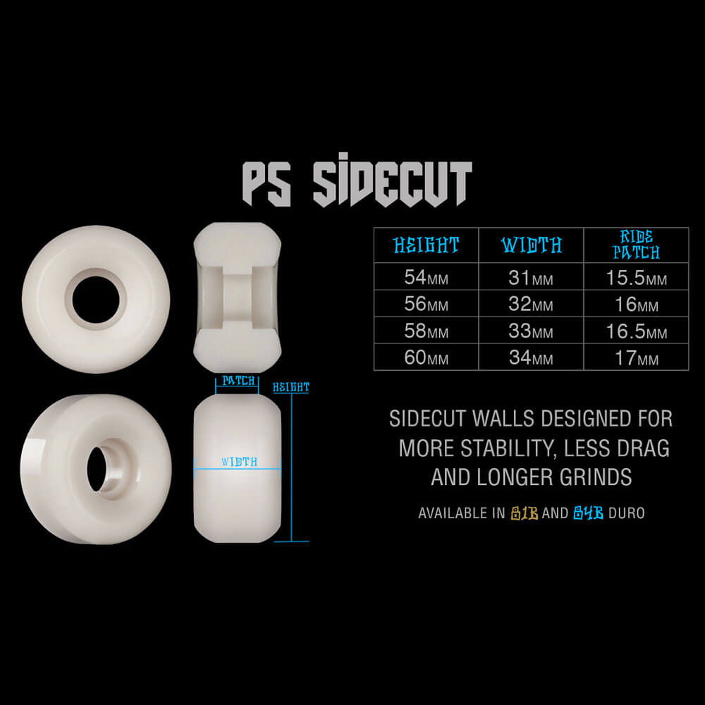 BONES WHEEL ボーンズ ウィール SPF 84B P5（SIDECUT）STEVE CABALLERO BAT WINGS 56mm スケートボード スケボー 2
