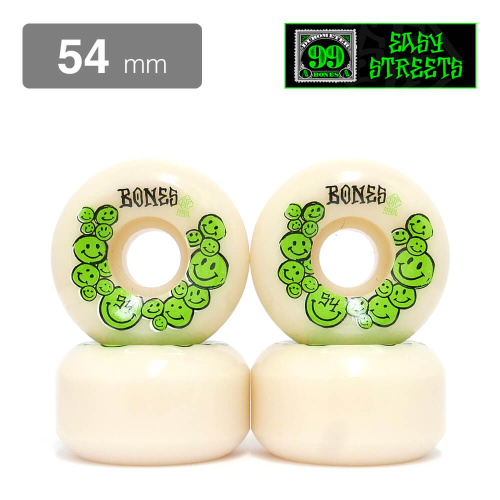 BONES WHEEL ボーンズ ウィール STF V5（SIDECUT）99A HAPPINESS 54mm スケートボード スケボー