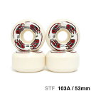 BONES WHEEL ボーンズ ウィール STF V5(SIDECUT)103A KITTY TWISTER 53mm スケートボード スケボー