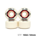 BONES WHEEL ボーンズ ウィール STF V4(WIDE)103A 54mm スケートボード スケボー