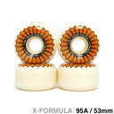 BONES WHEEL ボーンズ ウィール X-FORMULA V5(SIDECUT)95A 53mm スケートボード スケボー