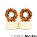 BONES WHEEL ボーンズ ウィール X-FORMULA V5(SIDECUT)95A 54mm スケートボード スケボー