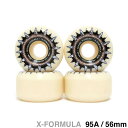 BONES WHEEL ボーンズ ウィール X-FORMULA V5(SIDECUT)95A STREET CLEATS 56mm スケートボード スケボー
