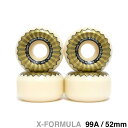 BONES WHEEL ボーンズ ウィール X-FORMULA V5(SIDECUT)99A 52mm スケートボード スケボー