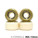BONES WHEEL ボーンズ ウィール X-FORMULA V5(SIDECUT)99A 53mm スケートボード スケボー