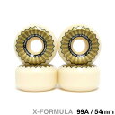 BONES WHEEL ボーンズ ウィール X-FORMULA V5(SIDECUT)99A 54mm スケートボード スケボー