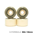 BONES WHEEL ボーンズ ウィール X-FORMULA V7(DOUBLE LOCKS)99A 56mm スケートボード スケボー