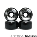 BONES WHEEL ボーンズ ウィール X-FORMULA V5(SIDECUT)99A DARK WATERS 黒 55mm スケートボード スケボー