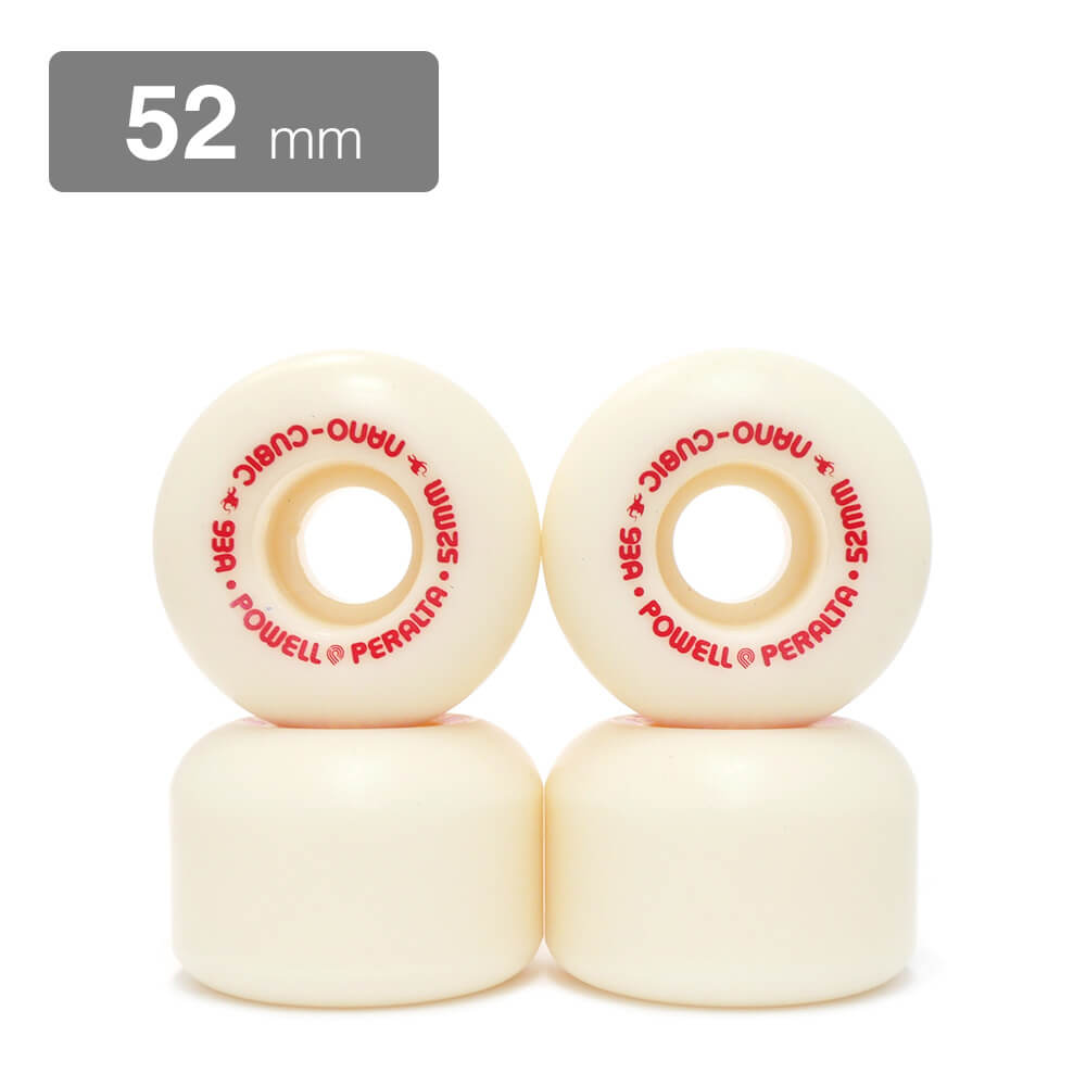 POWELL PERALTA WHEEL パウエルペラルタ ウィール DRAGON FORMULA DF 93A NANO CUBIC 52mm x 36mm スケートボード スケボー