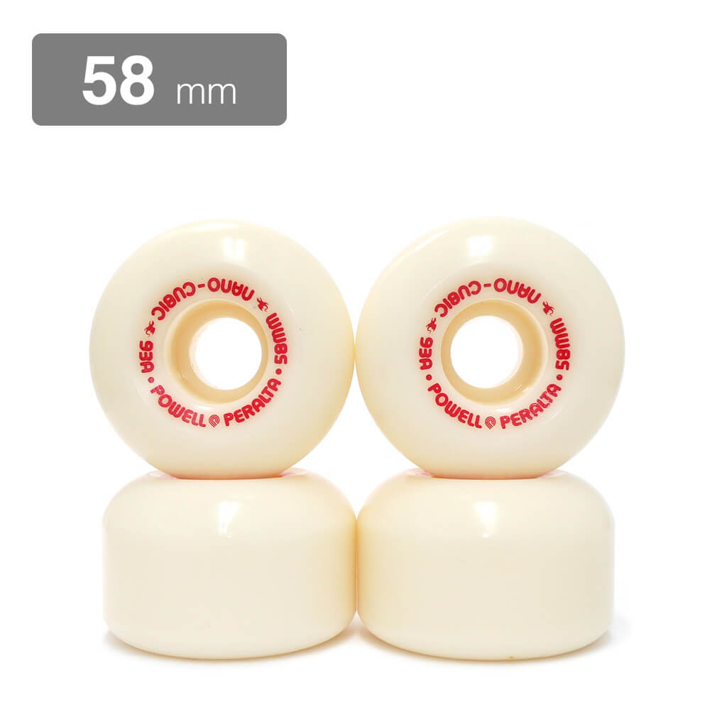 POWELL PERALTA WHEEL パウエルペラルタ ウィール DRAGON FORMULA（DF）93A NANO CUBIC 58mm x 37.5mm スケートボード スケボー