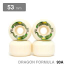 POWELL PERALTA WHEEL パウエルペラルタ ウィール DRAGON FORMULA(DF)93A DRAGONS 53mm x 33mm スケー...