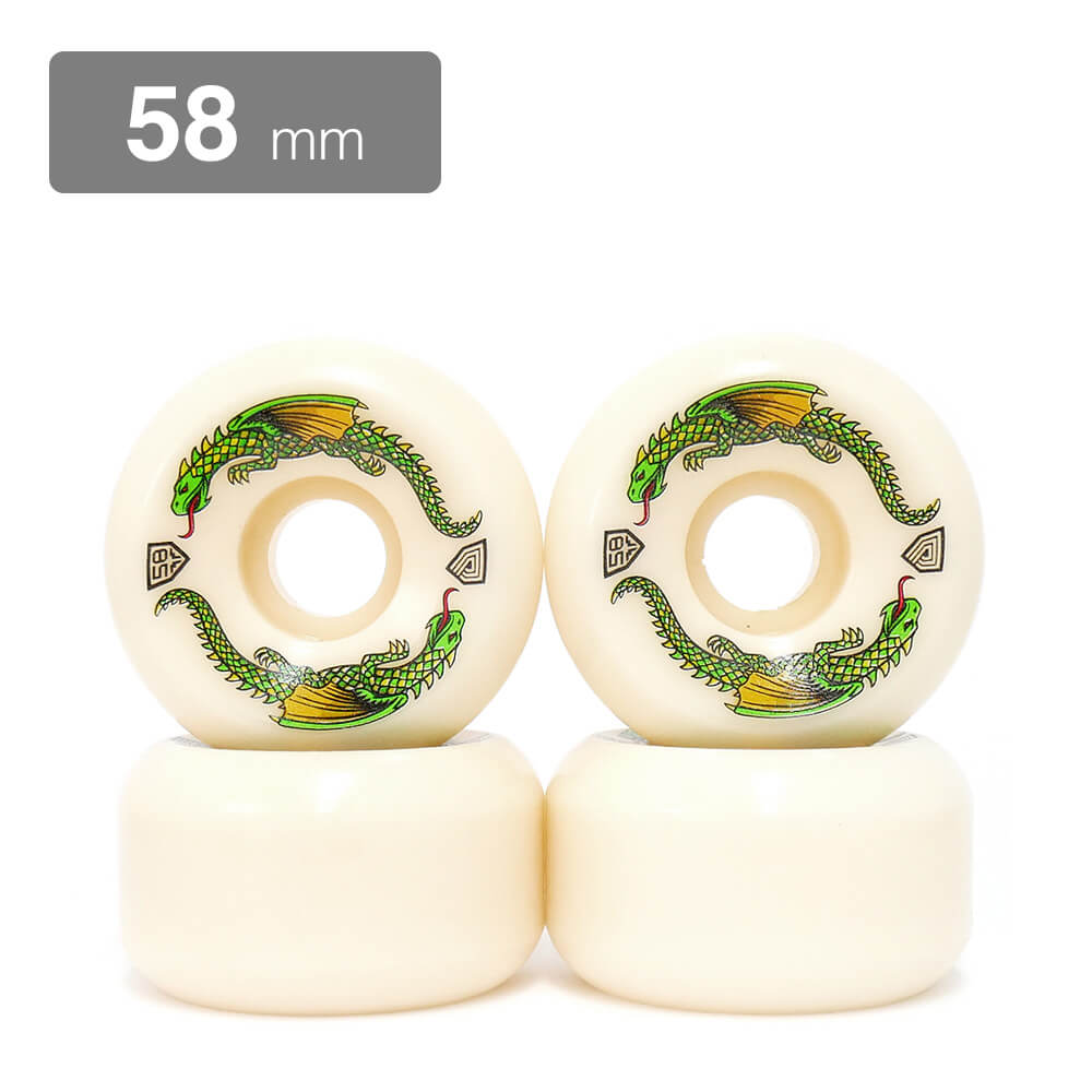 POWELL PERALTA WHEEL パウエルペラルタ ウィール DRAGON FORMULA（DF）93A DRAGONS 58mm x 33mm スケートボード スケボー