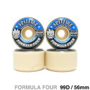 SPITFIRE WHEEL スピットファイヤー ウィール FORMULA FOUR (F4) CONICAL FULL 99D 56mm スケートボード スケボー