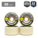SPITFIRE WHEEL スピットファイヤー ウィール FORMULA FOUR (F4) CONICAL 99D YELLOW PRINT 56mm スケ...