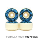 SPITFIRE WHEEL スピットファイヤー ウィール FORMULA FOUR (F4) CLASSIC 99D FURRY CLASSIC BLUE 5...