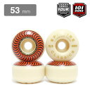 SPITFIRE WHEEL スピットファイヤー ウィール FORMULA FOUR (F4) CLASSIC 101D ORANGE 53mm スケートボード スケボー