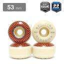 SPITFIRE WHEEL スピットファイヤー ウィール FORMULA FOUR (F4) CLASSIC 99D ORANGE 53mm スケートボード スケボー