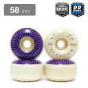 SPITFIRE WHEEL スピットファイヤー ウィール FORMULA FOUR (F4) CLASSIC 99D PURPLE 58mm スケートボード スケボー