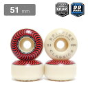 SPITFIRE WHEEL スピットファイヤー ウィール FORMULA FOUR (F4) CLASSIC 99D RED 51mm スケートボード スケボー