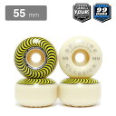 SPITFIRE WHEEL スピットファイヤー ウィール FORMULA FOUR (F4) CLASSIC 99D YELLOW 55mm スケートボード スケボー