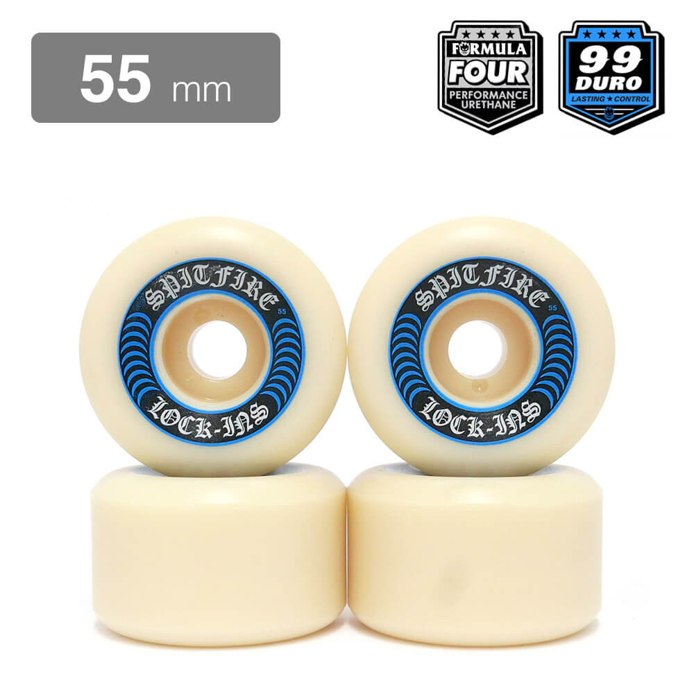 SPITFIRE WHEEL スピットファイヤー ウィール FORMULA FOUR (F4) LOCK-INS 99D 55mm スケートボード スケボー