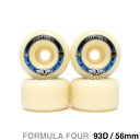 SPITFIRE WHEEL スピットファイヤー ウィール FORMULA FOUR (F4) RADIALS 93D SOFT SLIDERS 56mm スケートボード スケボー