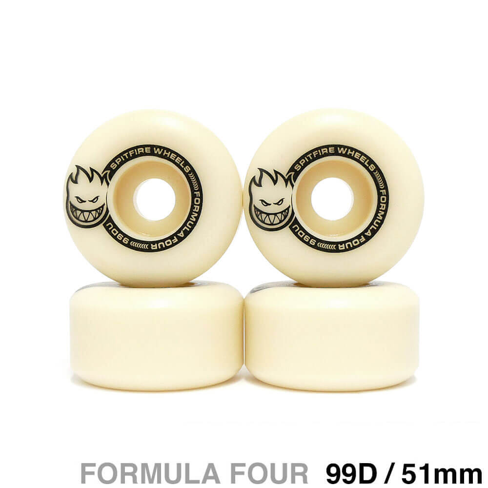 SPITFIRE WHEEL スピットファイヤー ウィール FORMULA FOUR (F4) TABLETS 99D LIL SMOKIES 51mm スケートボード スケボー