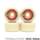 SPITFIRE WHEEL スピットファイヤー ウィール FORMULA FOUR (F4) TABLETS 101D 54mm スケートボード スケボー