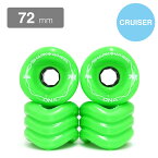 SHARK WHEEL シャークウィール ソフトウィール（クルーザー） DNA（78A） GECKO GREEN 72mm スケートボード スケボー