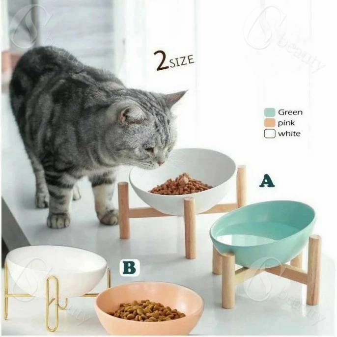 ペットボウル スタンド 高さがある 傾斜 おしゃれ かわいい 北欧 雑貨 食器 猫 犬 ねこ いぬ 餌皿 エサ..