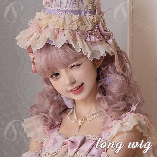 樂天商城 - ウィッグ lolita レディース フルウィッグ 小顔効果抜群 長髪 ロングウィッグ ゆめ可愛い 原宿風 かつら 巻き毛 ぱっつん前髪 コスプレ ロリータ 可愛い キュート パーティー ハロウィン COSPLAY コスチューム 仮装 変装 女装 イベント 文化祭 学園祭 演劇 舞台