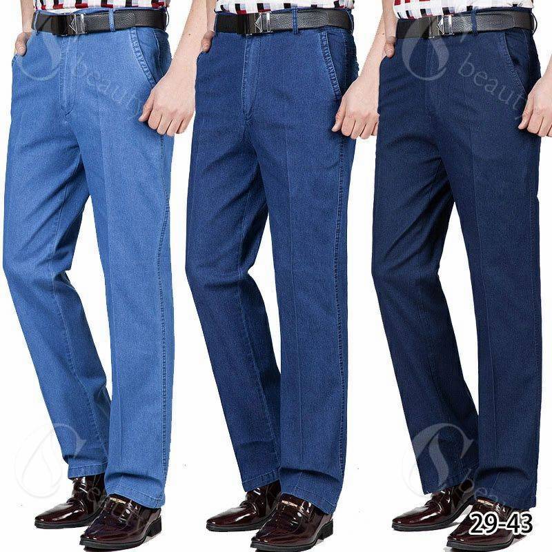 Rakuten - デニムパンツ メンズ パンツ ストレート ワイド デニム ファッション 大きいサイズ やわらか 韓国 おしゃれ 新着 男性用 ストレートパンツ 新作 服 夏 秋 秋服 秋物 ジーンズ チノパン ズボン
