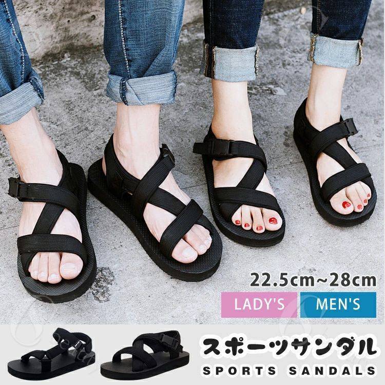 アウトドアサンダ 夏用 スポーツ 大きいサイズ アウトドア メッシュ スポーツサンダル 22.5-28cm おしゃれ 夏 メンズ レディース
