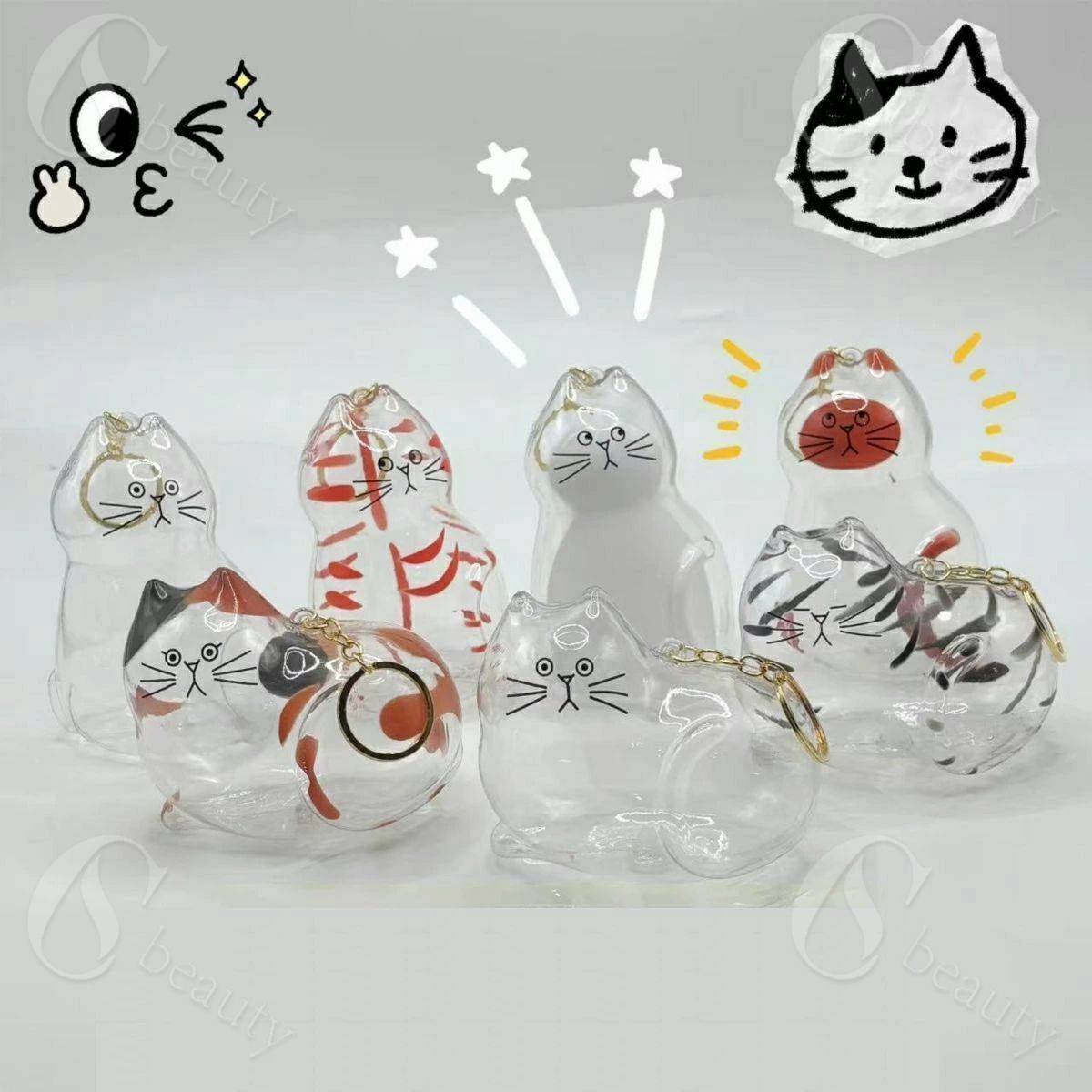 新登場特大サイズ1/2個セット ペット 猫 遺毛 ケース 透明 ペット 遺毛入れ ねこ 猫の毛収納ボトル ペ..