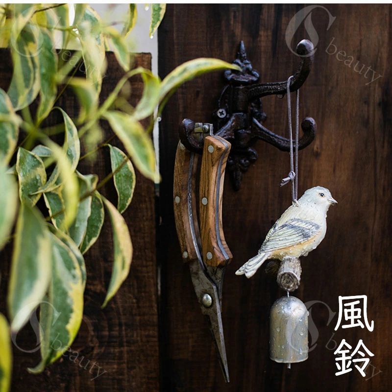 Rakuten - 風鈴 チャイム ドアチャイム 玄関チャイム ドアベル アニマル 鳥 小鳥 インテリア 雑貨 癒し 癒しグッズ リラックス プレゼント 飾り物 おしゃれ 送料無料