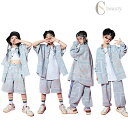 子供服 ヒップホップ キッズ ダンス 衣装 シャツ 半袖 パンツ 演出服 キッズダンス衣装 セット ペイズリー柄 ダンスウェア 女の子 男の子 練習着 ストリー...