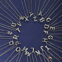 ネックレス レディース イニシャルネックレス 軽量 小ぶり 26英文字 initial A~Z チェーン 金属アレルギー 対応 プレゼント 女性 シンプル 母の...