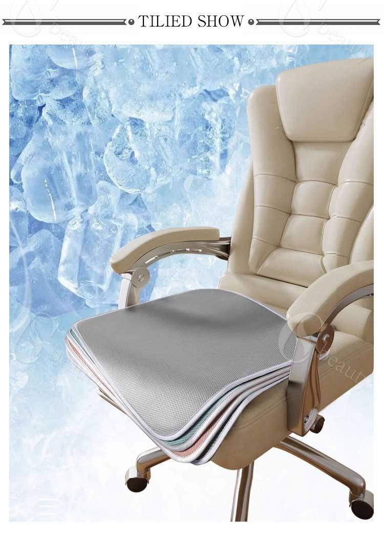 蒸れない 涼しい 椅子パッド 通気性 カーシート 夏用 メッシュ 椅子用座布団 椅子...