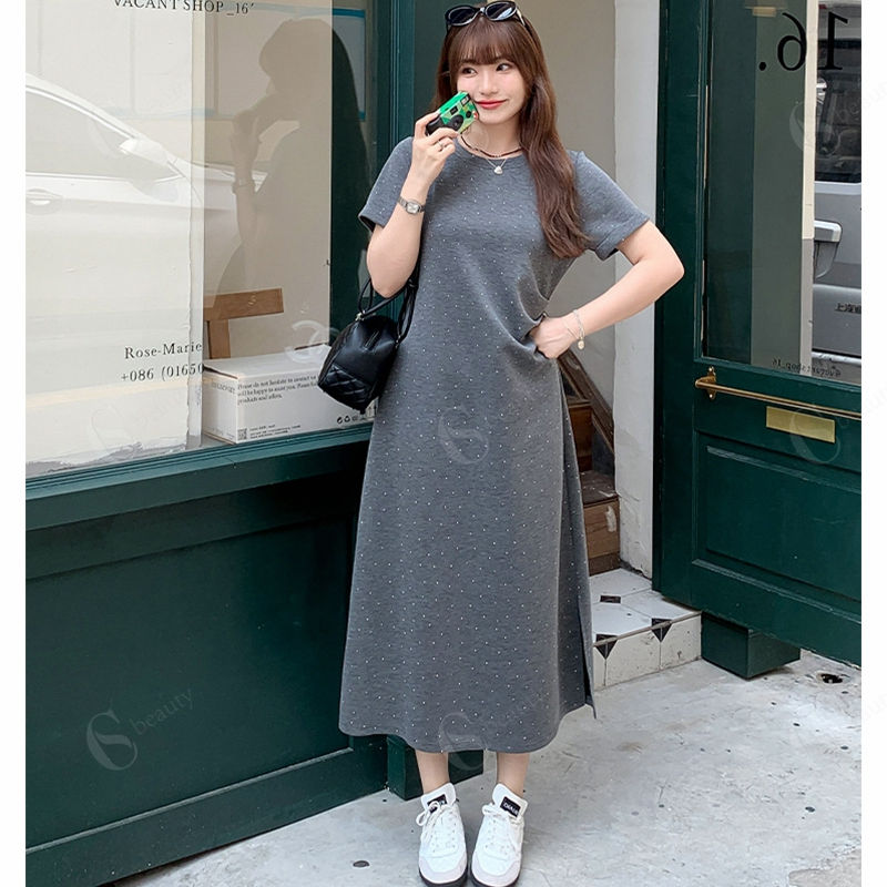 ワンピース レディース 大きいサイズ ぽっちゃり フラワーコットンワンピース 花柄 総柄 Uネック 半袖ワンピ ロングワンピ Aライン シンプル マタニティウェア ゆったり 体型カバー きれいめ 大人 夏新作 夏服 春服 秋服 人気 細見せ 着やせ 20代 30代 40代