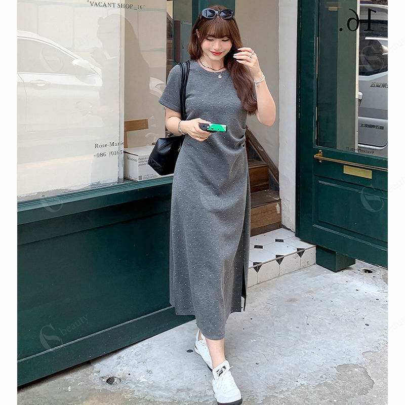 ワンピース レディース 大きいサイズ ぽっちゃり フラワーコットンワンピース 花柄 総柄 Uネック 半袖ワンピ ロングワンピ Aライン シンプル マタニティウェア ゆったり 体型カバー きれいめ 大人 夏新作 夏服 春服 秋服 人気 細見せ 着やせ 20代 30代 40代