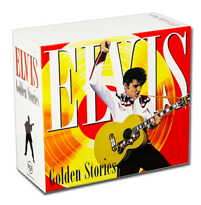 新品 (カバー・ケース無料) エルヴィス・プレスリー・ベスト・コンピレーション ELVIS GOLDEN STORIES 5枚組 全128曲 (CD)