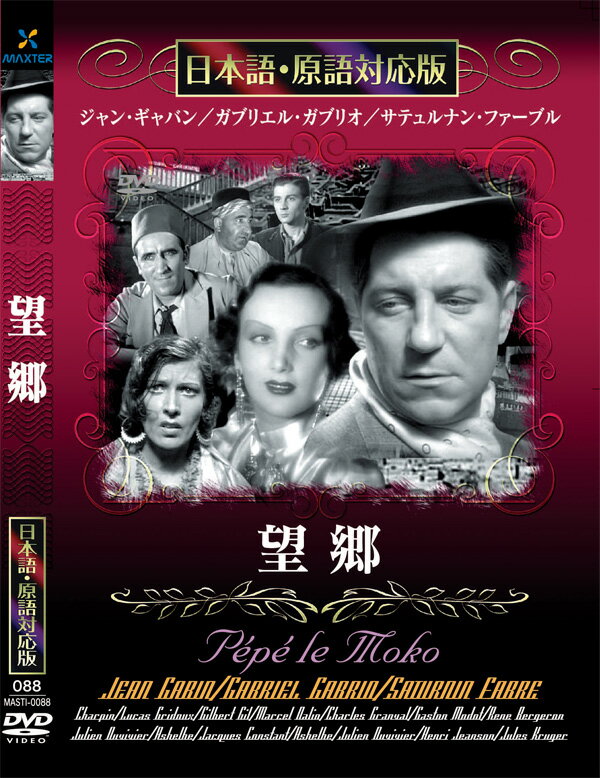 新品 望郷 名作洋画 日本語吹替え版 (DVD) MASTI-0088